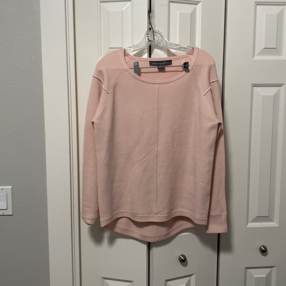 French connection sweater size S pink
